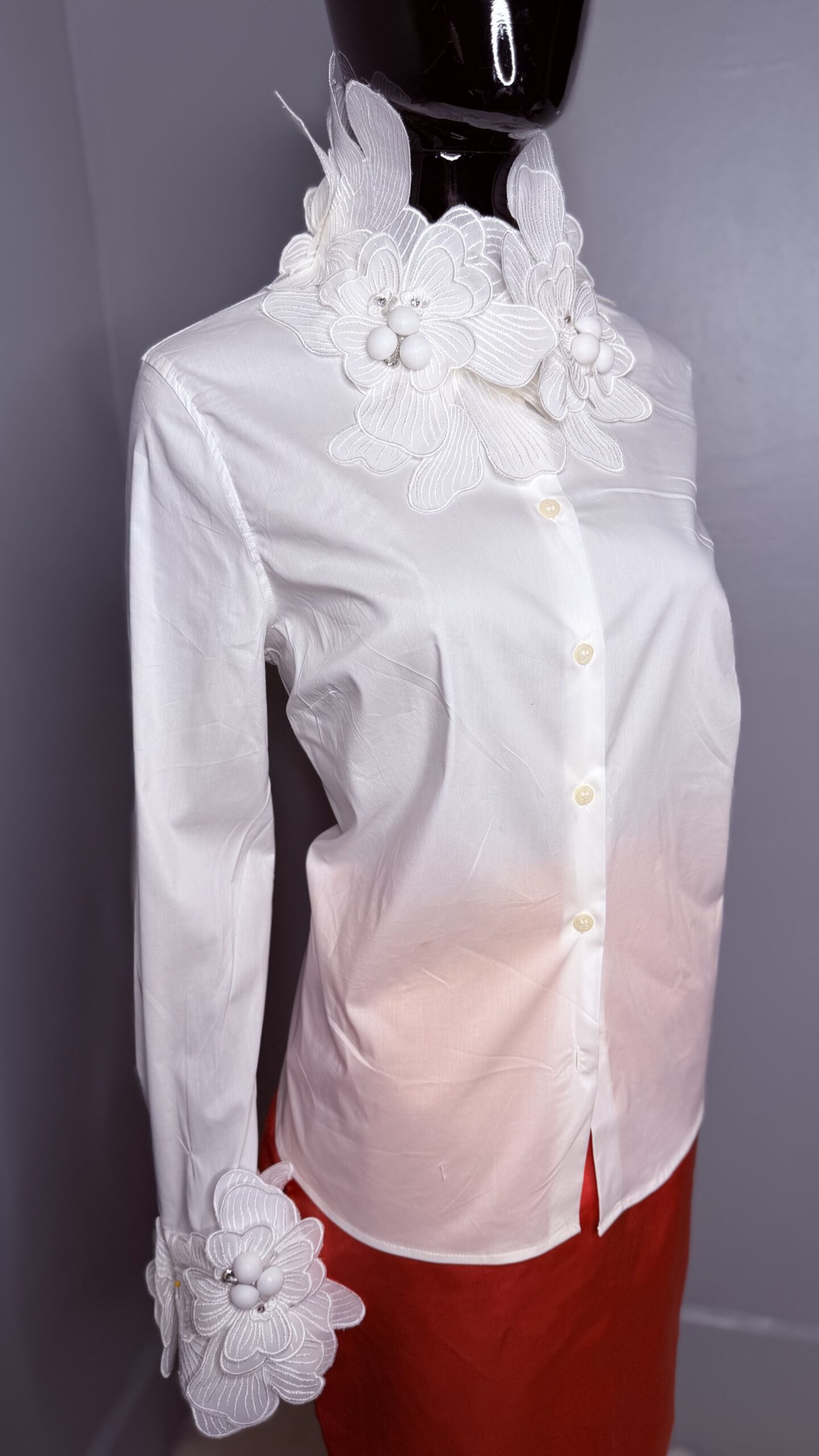 Cotton Embellished Shirt - Image 3