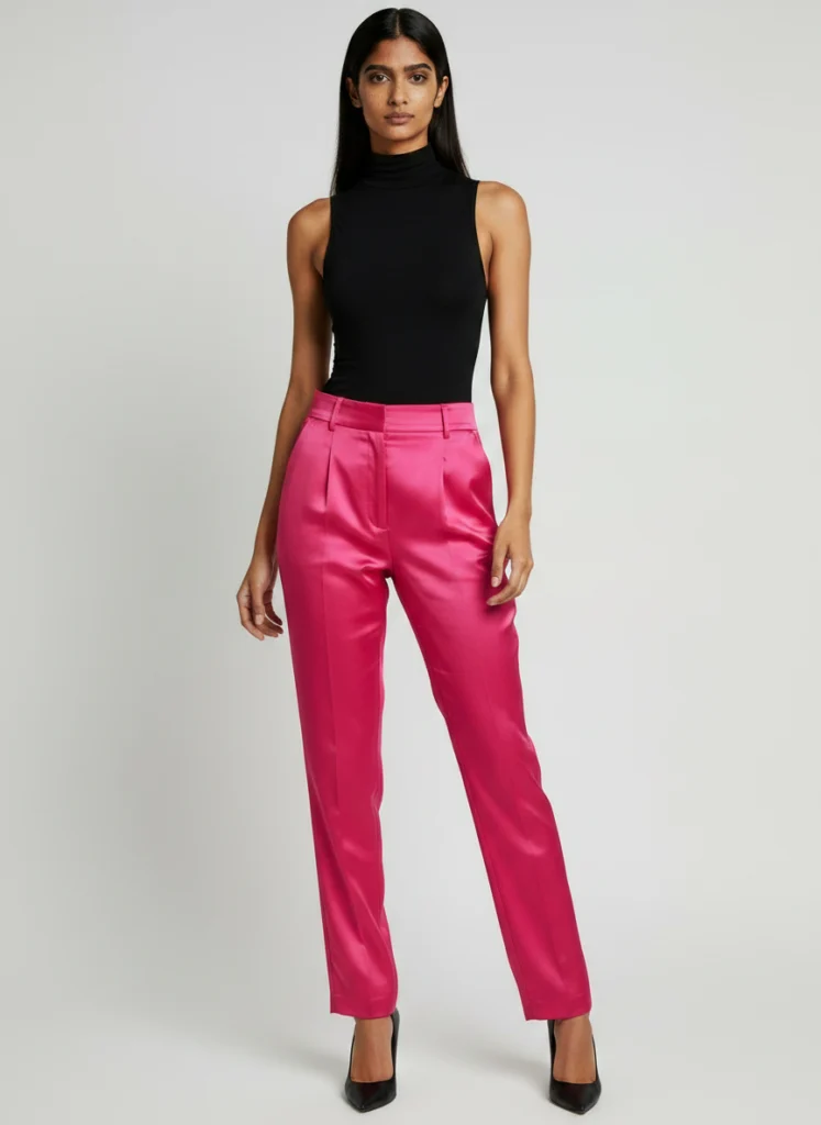 silk pants